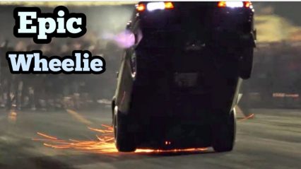 Nitrous Fox Body Rides Massive Wheelie at Outlaw Armageddon