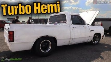Old School Dodge Pickup Gets Turbo Gen 3 Hemi Treatment