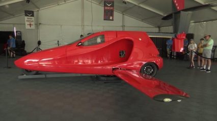 Fully Electric Flying Sports Car Debuts at Wisconsin Air Show – Switchblade / BlackFly