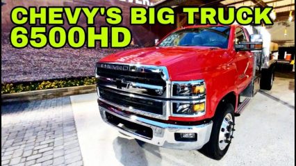 Get up Close and Personal With the MASSIVE 2019 Chevy 6500 HD Duramax