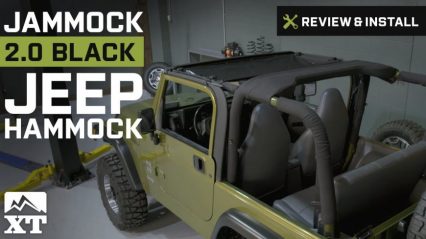Jeep Accessory Turns Wrangler’s Roof Into a Hammock