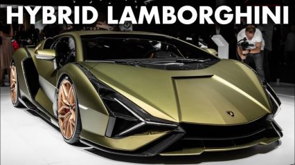 Lamborghini SIAN First Look: The Hybrid Aventador SJV