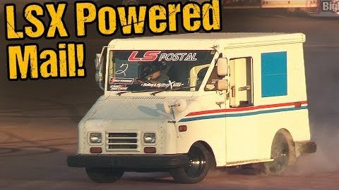 Man Transplants LS Motor Into Mail Delivery Truck