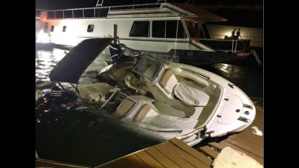 Monsoon Hits Lake Havasu With Devastating Results, Boats Sunken and Clutter Shoreline