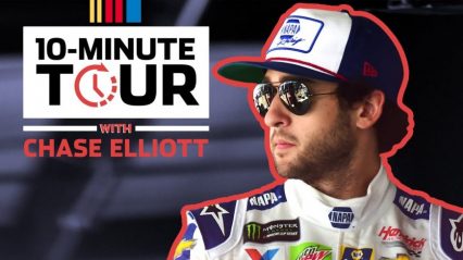 NASCAR Star, Chase Elliot, Takes us on a Tour of His Motorhome
