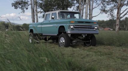 The ’66 Chevy Crew Cab Doesn’t Exist… Until Now (And it Has a Cummins!)