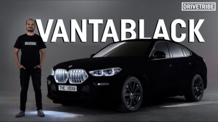 The Vantablack BMW is the Darkest Car in the World