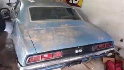 WILL IT RUN? – Time Capsule 1969 Camaro SS396 Discovered Hidden Since 1981