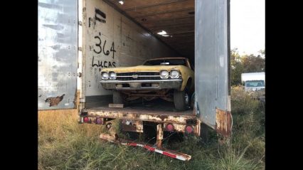He Found A Mega Muscle Car Stash In A Tractor Trailer Salvage Yard!