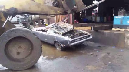 Man Selling ’70 Charger Destroys it Instead to Teach Lowballers a Lesson