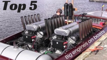 People Are Crazy – 5 BIG Engines Stuffed in Small Boats, Jet Boat River Jump!