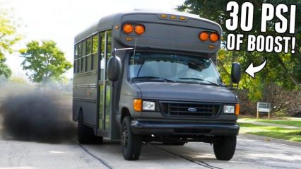 500HP “Spool Bus” Short Bus Converted to Powerful RV
