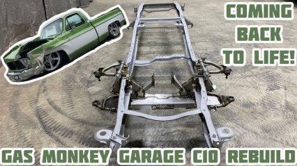 Gas Monkey Garage Crashed C10 Rebuild Gets Another Update