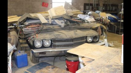 They’re Still Out There! A Warehouse Hiding A 1970 LS6 454 Chevelle (Insanely Rare) For Over 45 Years
