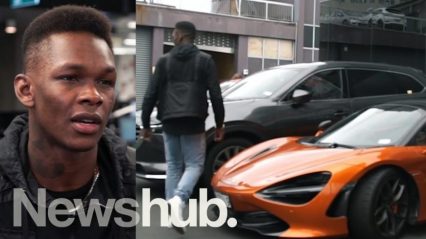 UFC Middleweight Champion Israel Adesanya Bought A $650,000 Mclaren For His First Car.