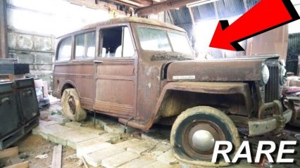 Exploring an Abandoned Airplane Hangar With Old Jeeps Inside