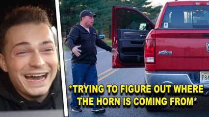 He Wired a Horn to his Dad’s Brake Pedal, the Freakout was Epic