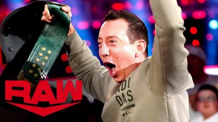NASCAR’s Kyle Busch Wins WWE Title Gold on Monday Night Raw