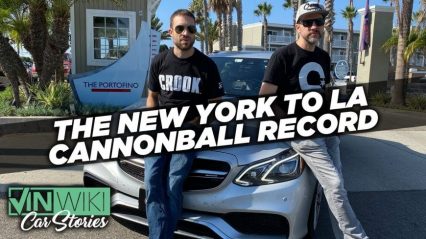 New Cannonball Run Record, Here’s How They Did It And Made Their Car Invisible To Cops.