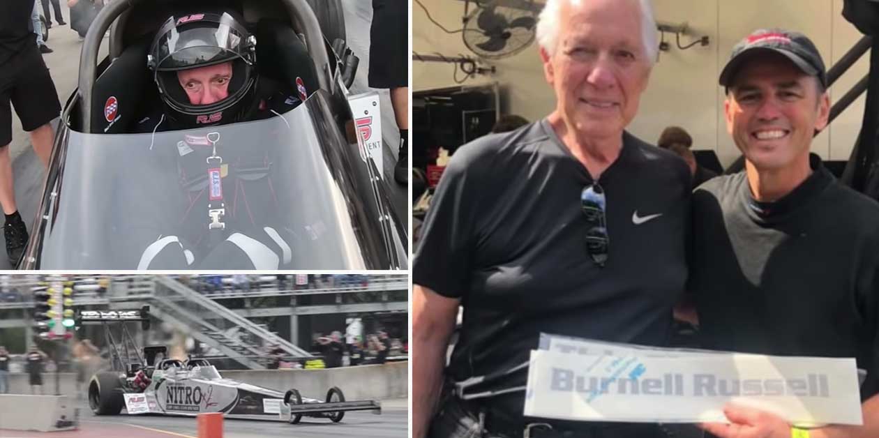 Man Buys Dad a Ride in a Top Fuel Dragster 15 Years After Brother Lost Life in Racing Accident