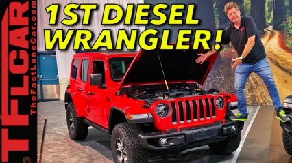 The New 2020 Jeep Wrangler EcoDiesel Gets Enough Torque To Crawl Up Everest!
