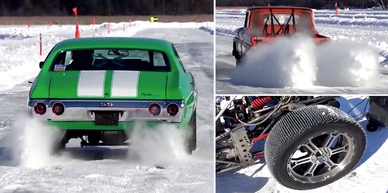 Drag Racing on Ice Turns up the Intensity