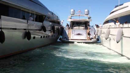 Yacht Docking in Saint Tropez is as Awesome as it is Stressful