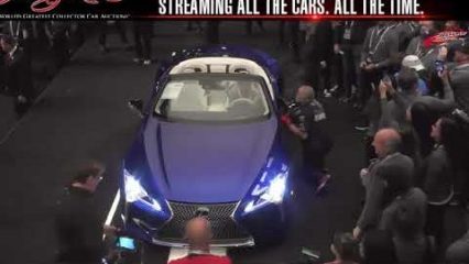 1 of 1 2021 Lexus LC500 Sells For Astounding Price Tag at Barrett-Jackson
