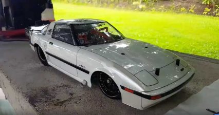 RC Mazda Rx-7 with a little rotary engine!?