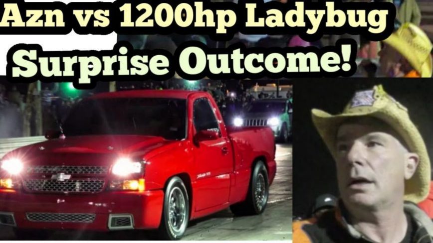 AZN Throws Down in Jeeper Sleeper With 1200 HP AWD "LadyBug" Silverado