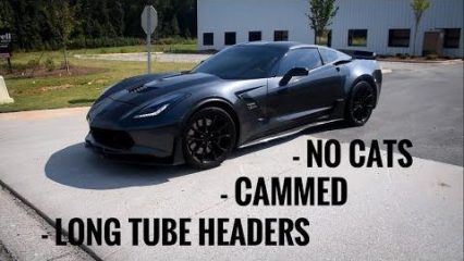 CRAZY Sounding Cam/Supercharged Corvette | Pulls & flybys!