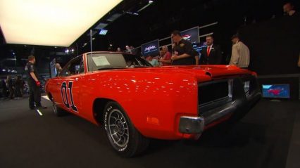 Four Iconic Cars From The Dukes Of Hazzard TV Show Auctioned Off.