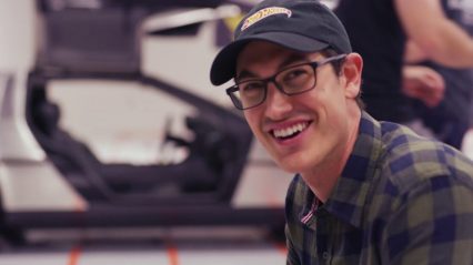 Joey Logano Takes Down Record for Longest Hot Wheels Track (Wild Video Inside)