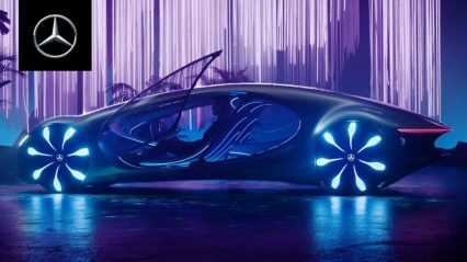 Mercedes-Benz Builds Avatar – Out On The Strip Of Las Vegas But Where’s the Steering Wheel?