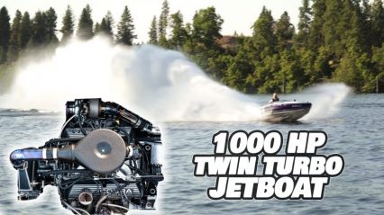 Ripping A 1,000HP, 13-Foot Jetboat is Our Kind Of Fun!