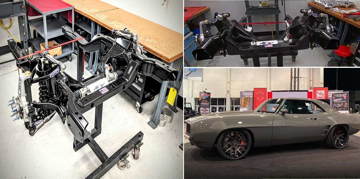 Detroit Speed Builds The Custom Sub-Frame For Kristians Z/28 Build For Brain Cancer '69 Camaro