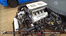 Vengeance Racing Built Naturally Aspirated C5 Z06 Rips 1/2 Mile at 199 MPH