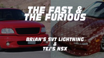 Breaking Down Brian’s F-150 Lightning and Tej’s NSX From “The Fast and Furious”