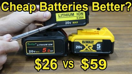 Does it Pay to Cheap Out on Replacement Tool Batteries?
