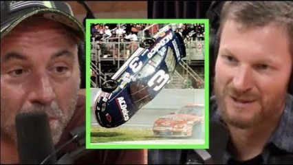 Joe Rogan and Dale Jr Talk About What it’s Like to Flip a Car