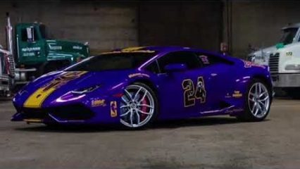 Kobe Bryant Tribute Lambo Goes up For Sale at $170,000