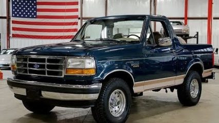 Pristine Ford Bronco Eddie Bauer Discovered in Barn With Just 11k Miles