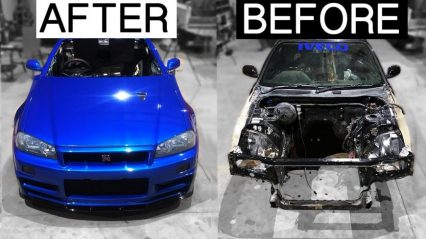 Reviving an R34 Skyline in Just Minutes