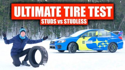Testing Studded Snow Tires on Ice! Are They Actually an Improvement?