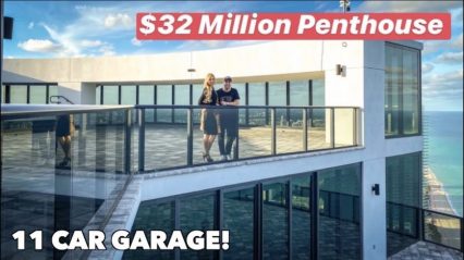Touring the $32 Million Porsche Design Penthouse With a Car Elevator
