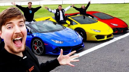 YouTuber Scavenger Hunt Race Awards Winner With Their Own Lamborghini
