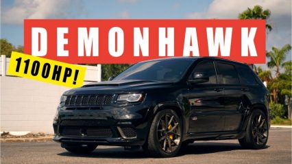 1100HP Demon Swapped Trackhawk Might be the Craziest Jeep in Existence