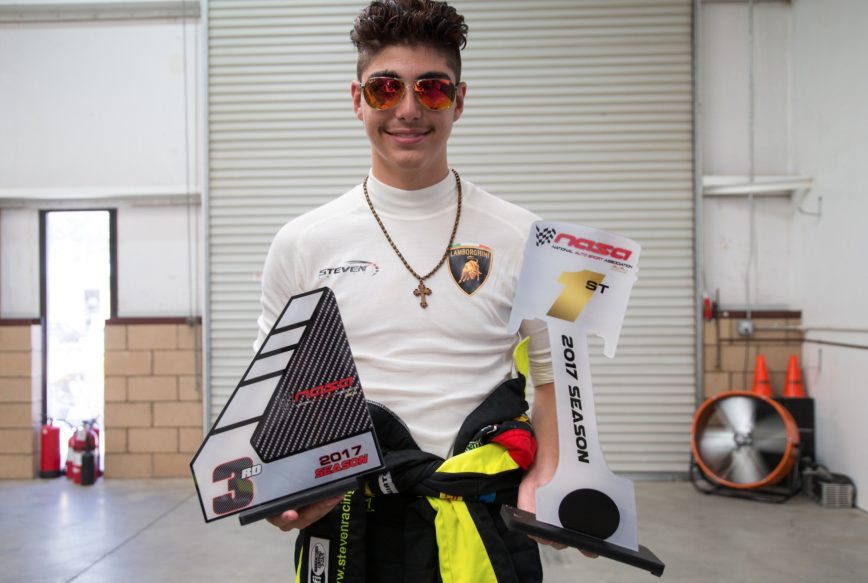 Steven Aghakhani Takes Gold on Provisional License, Becomes Youngest Professional Racing Driver in the World