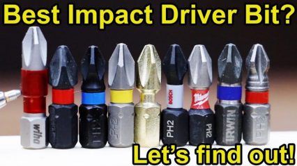An Impact Driver is NO GOOD Without a Good Bit – Comparison Shows Which Company Makes the Best