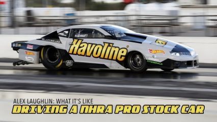 Driving an NHRA Pro Stock Car is Harder Than it Looks, Learn How With Alex Laughlin